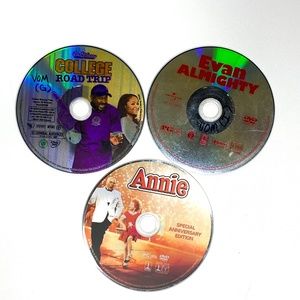 DVD Bundle (3) Annie - Special Edition, Evan Almighty, College Road Trip Disney